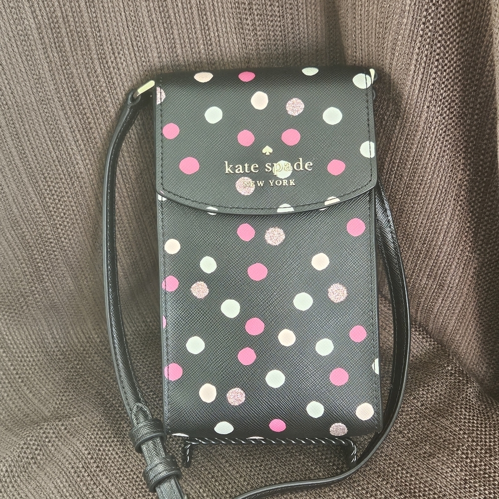 Kate Spade DOT Printed North/South Crossbody No. K9446